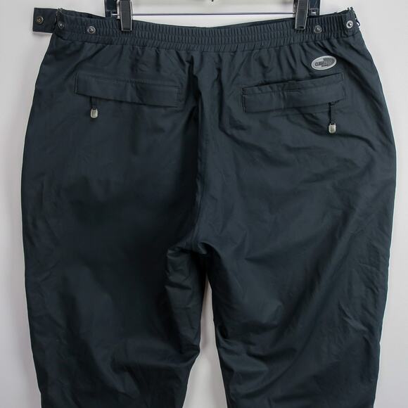 Adidas ClimaProof Storm Full Zip Rain Pants Men’s XL Black Athletic Training - Picture 10 of 12